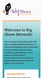 Mobile Screenshot of bigshoesnetwork.com